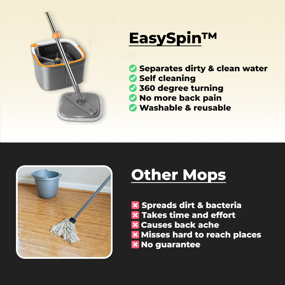 EasySpin™ - The Fastest & Hygienic Way To Clean