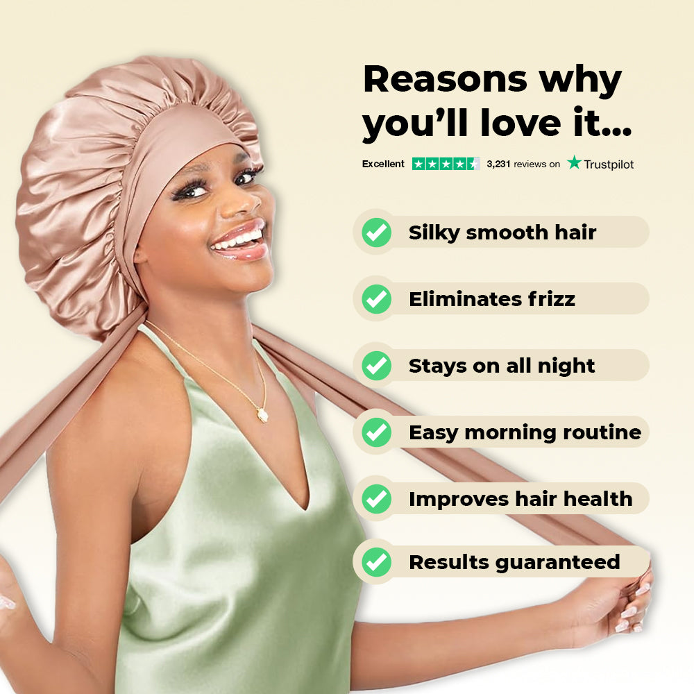 LuxSleep™ - Frizz-free, smooth hair overnight!